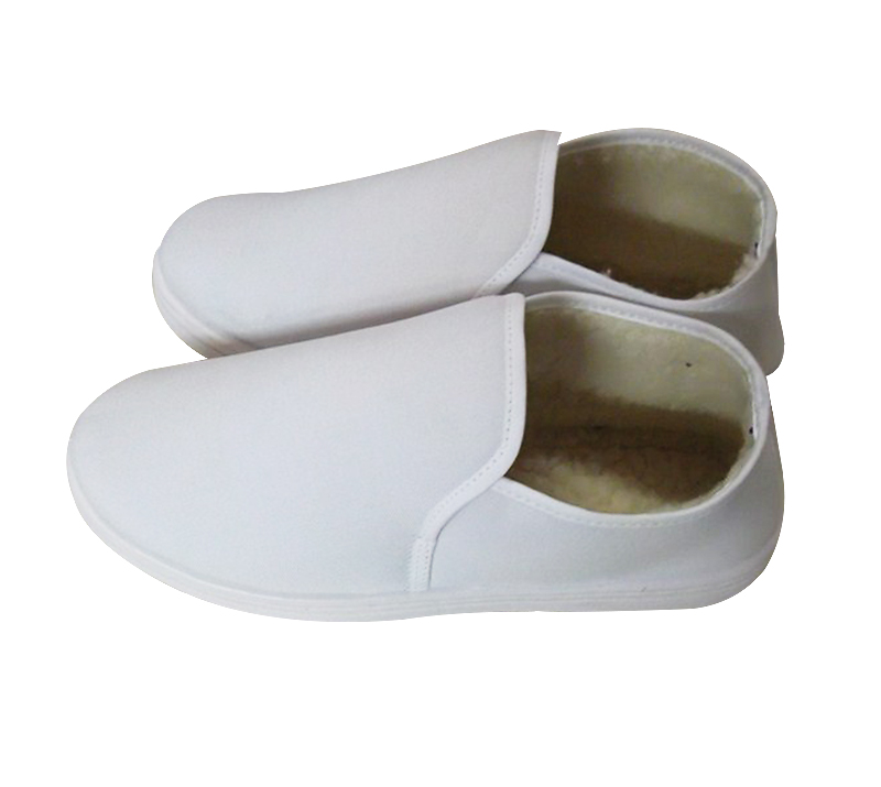 White cotton shoes